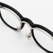 meanswhile Flip-up Transition Color Glasses “Neutral Color” 【 BLACK×PILOT GREEN 】