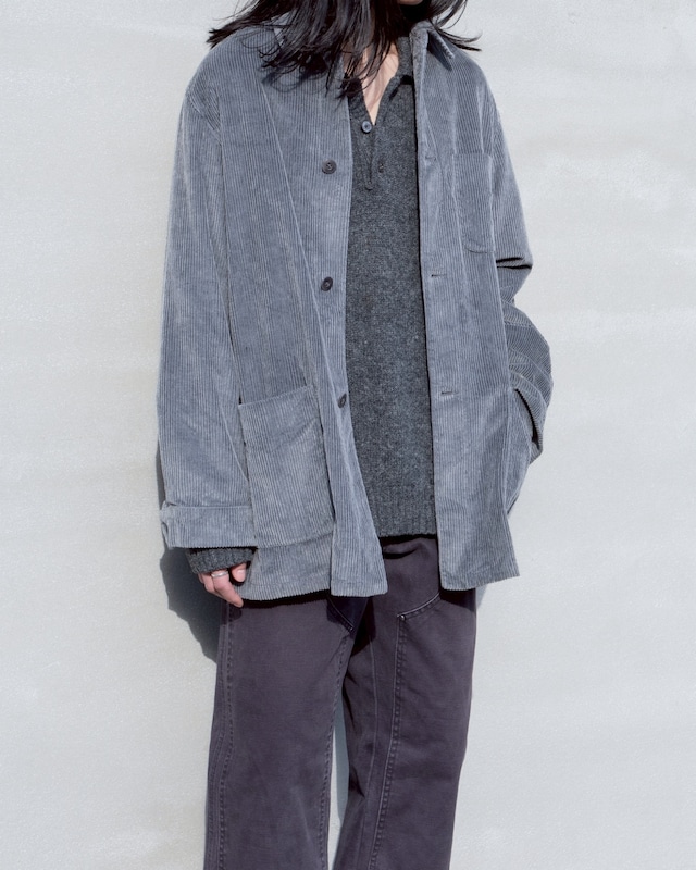 “BERNARD ZINS” corduroy coverall jacket / Made In FRANCE