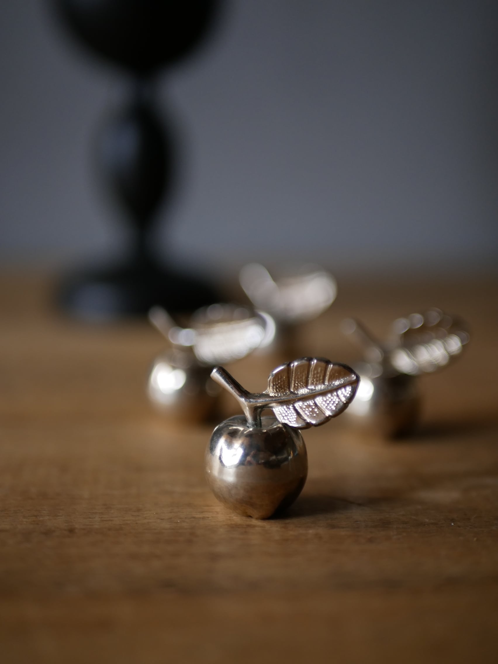 りんご カードスタンド フランスヴィンテージ ブロカントのある暮らし