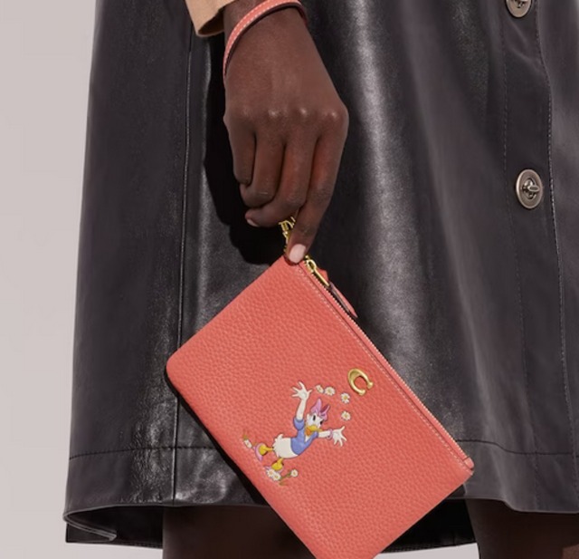 新登場アメリカ限定】Disney X Coach Small Wristlet In Regenerative