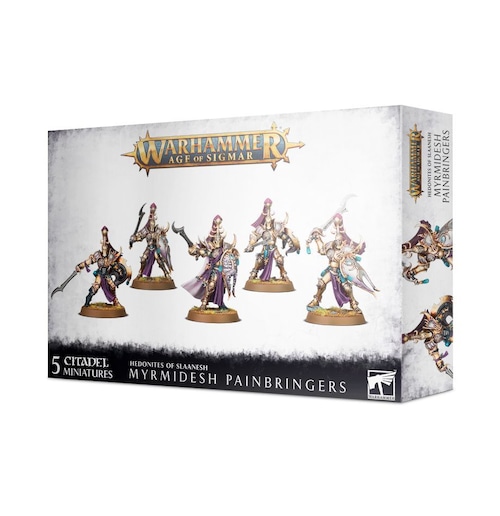 HEDONITES OF SLAANESH : MYRMIDESH PAINBRINGERS