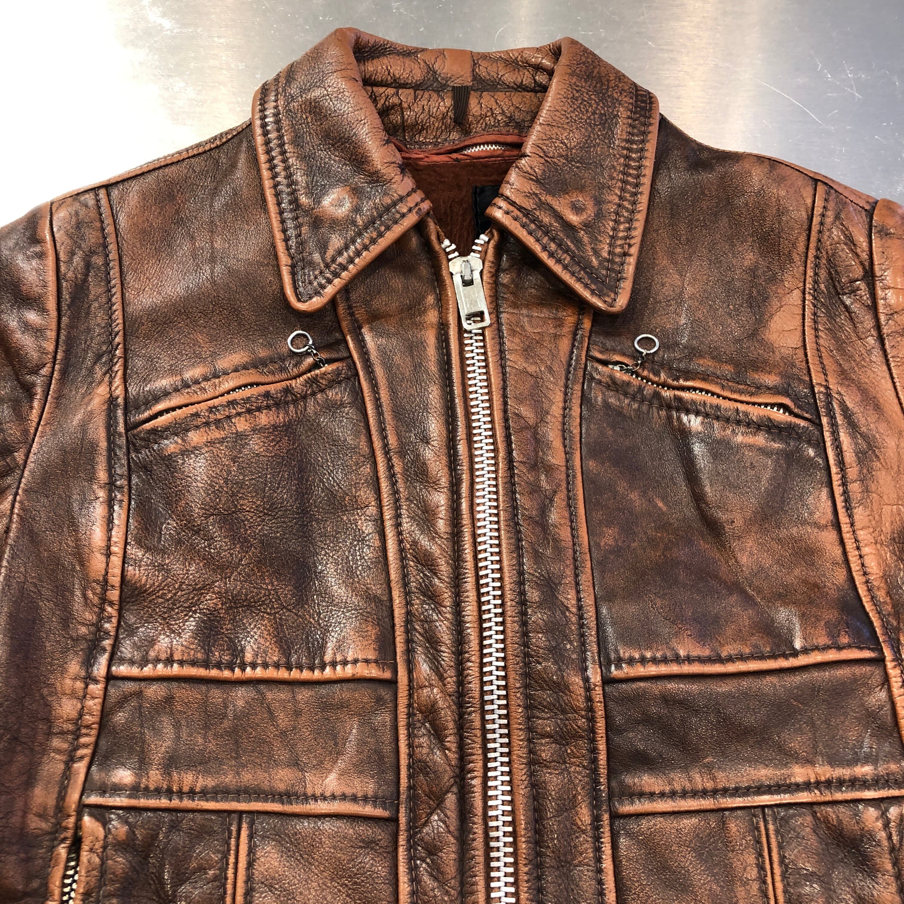 ⊕1970s LESCO LEATHER JACKET | safarionline