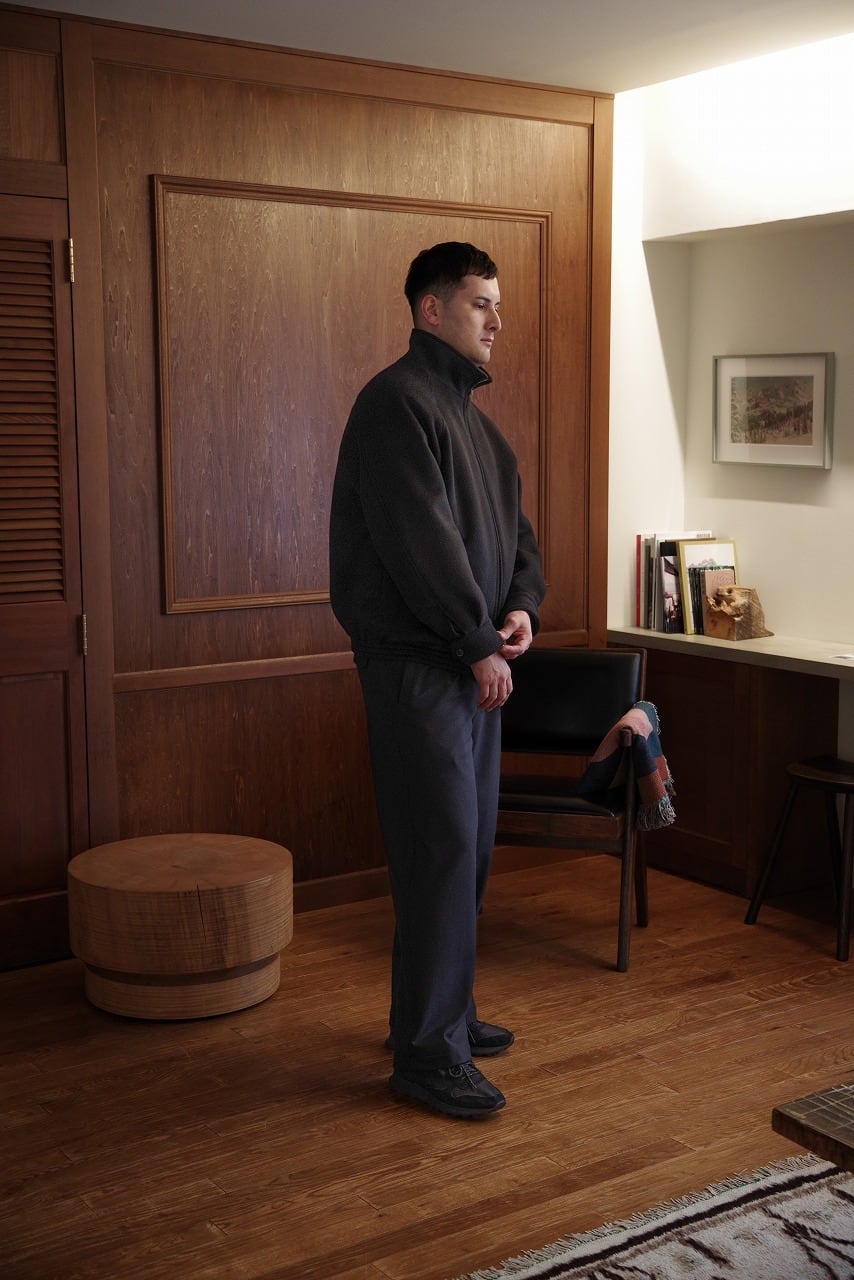 Co. Ra. Brushed Wide Trousers