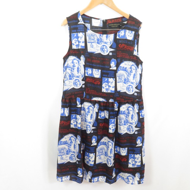 HISTERIC GLAMOUR Courtney Love ミニ ワンピース sizeM/ヒステリックグラマー 0805