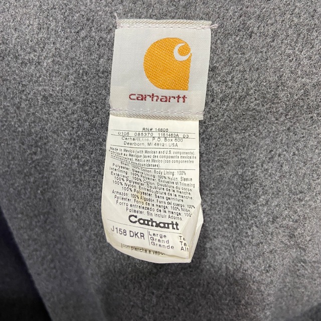 00s carhartt カーハート アクティブジャケット アクティブパーカー ダックジャケット 赤系 L J158