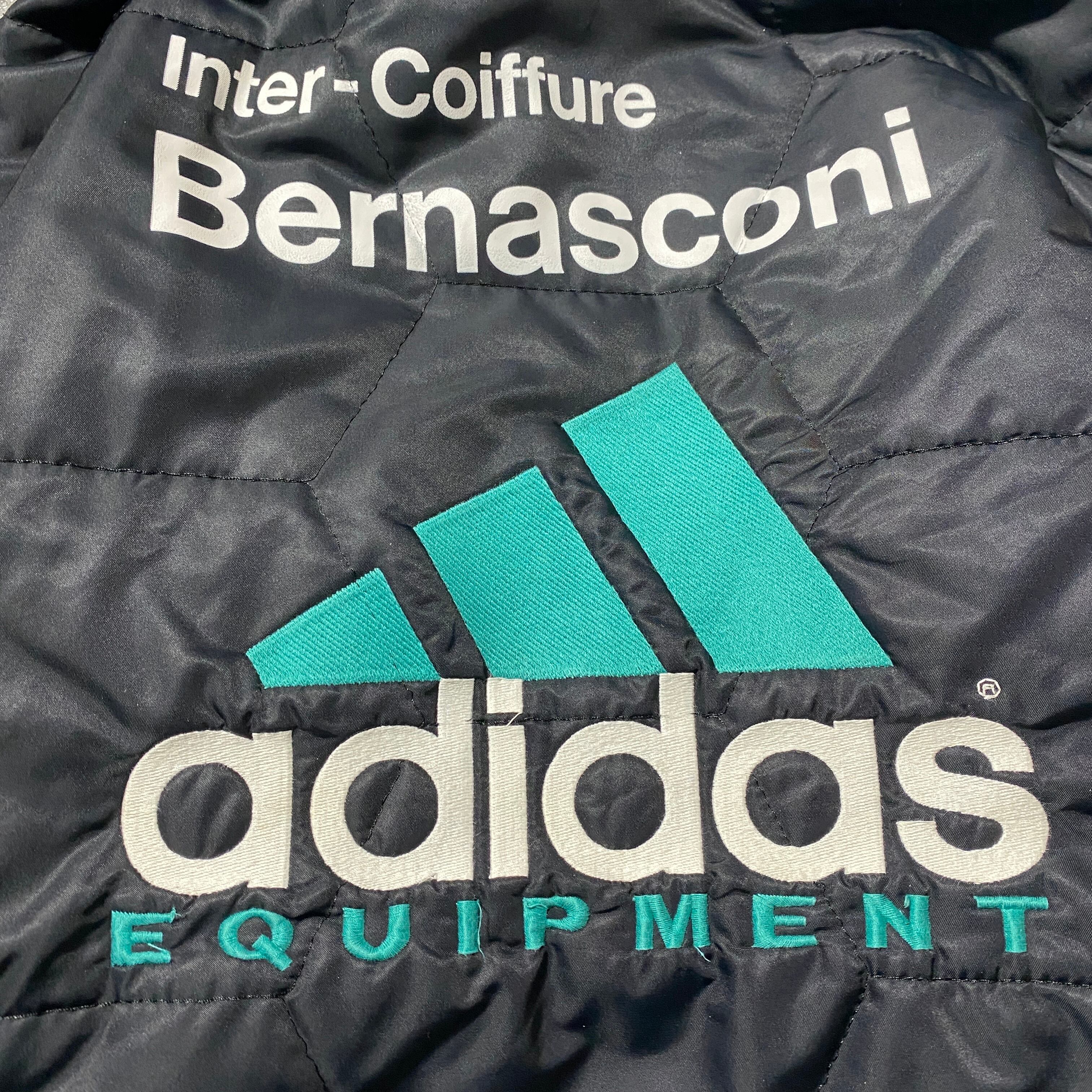 90's adidas equipment アディダス エキップメント 刺繍両面ロゴ