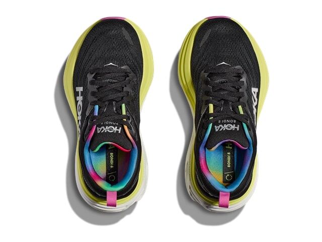 ホカオネオネボンダイ8HOKEONEBONDI 8 24センチ HOKA ONE ONE ホカ オネオネ M BONDI 8 1123202 メンズ Black/Citrus