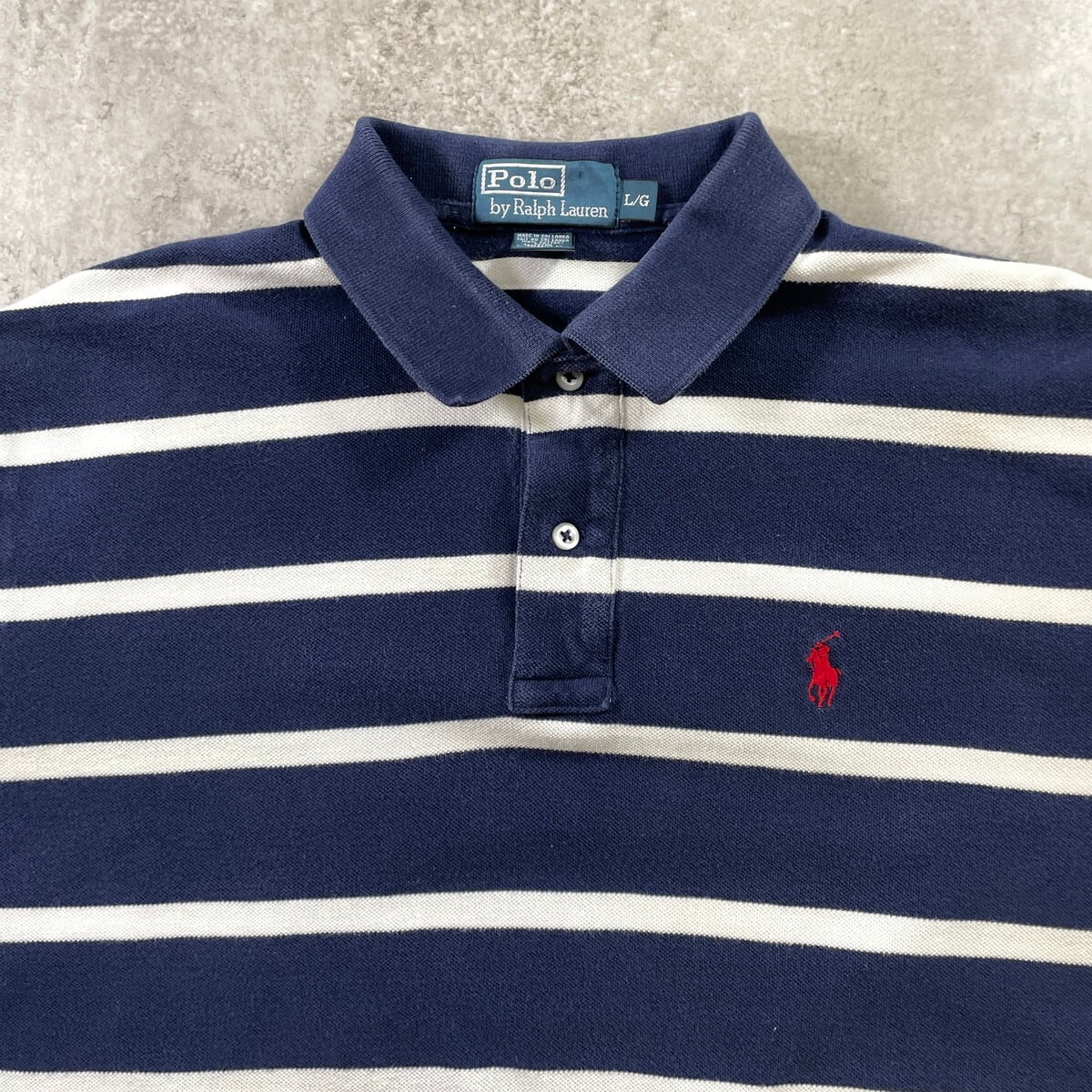 90年代 Polo by Ralph Lauren ポロバイラルフローレン ボーダー 半袖