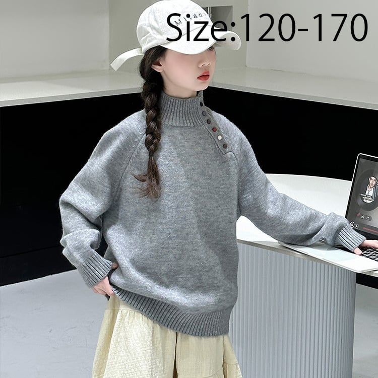 シルエットがきれいな大人セーター