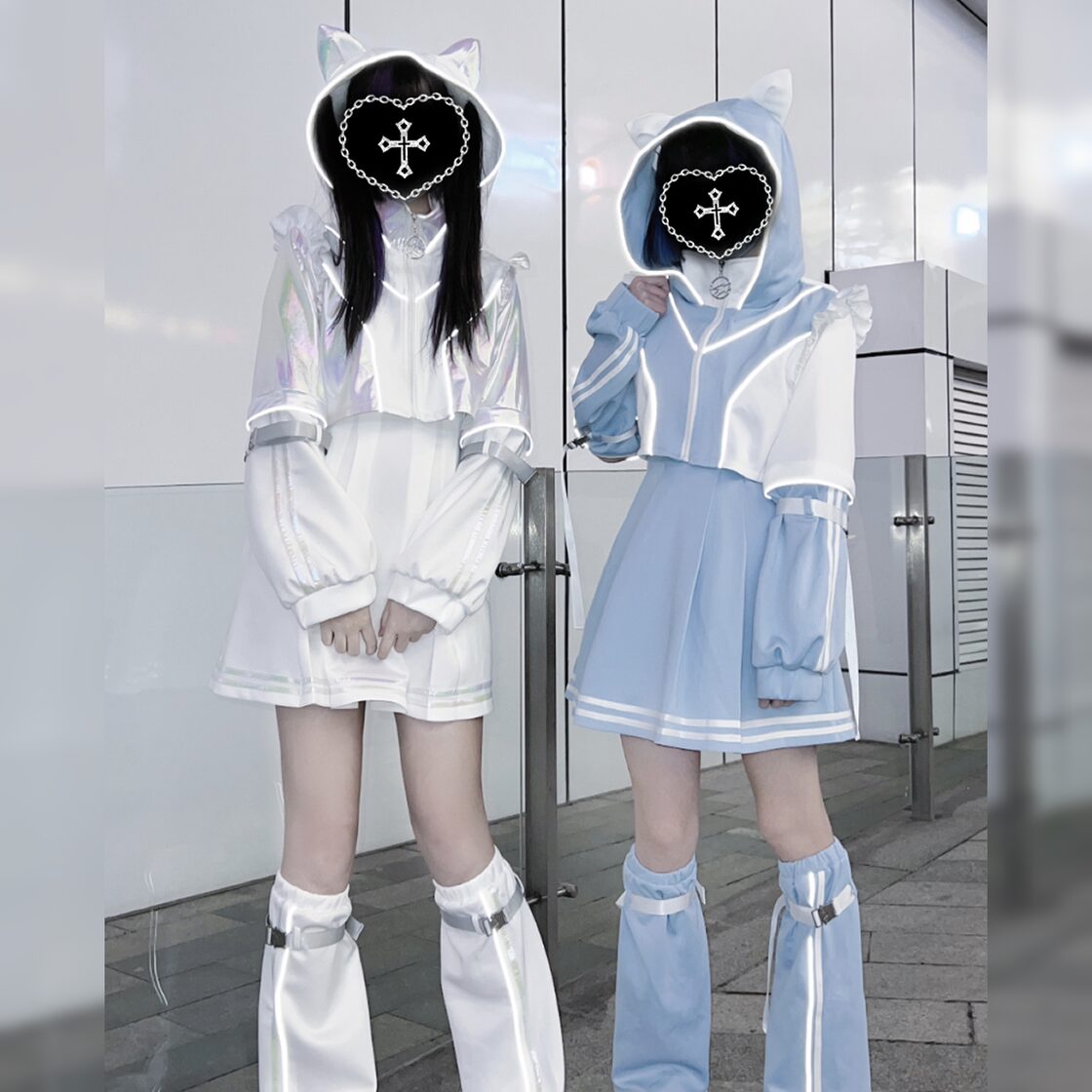 サブカル系ショートジャケット+ワンピースセット | PAY ID