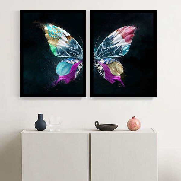 バタフライアート2作品