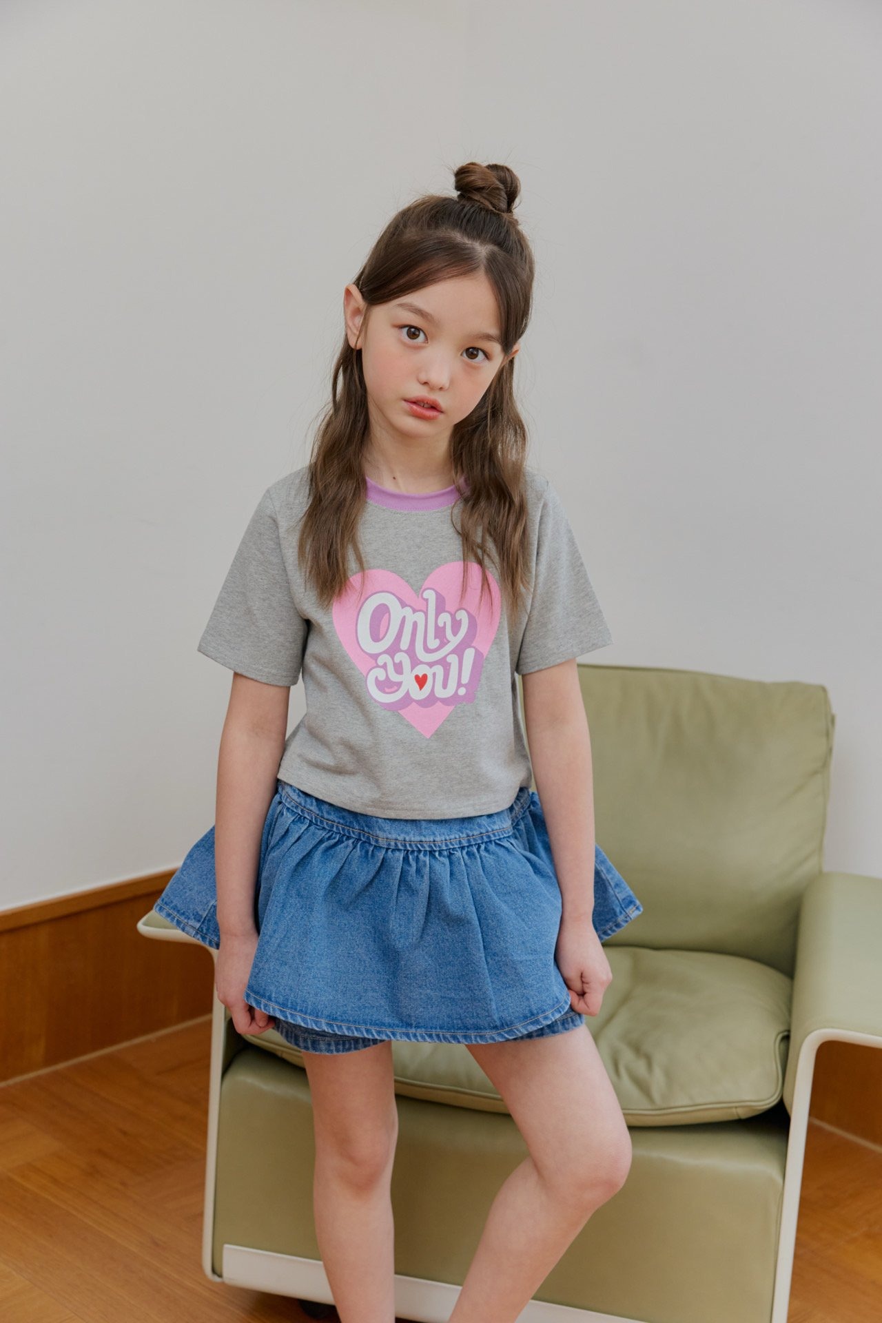 [DOREDORE] Only You Crop Top (13/15) / [도레도레] 온리유크롭티 (13/15)