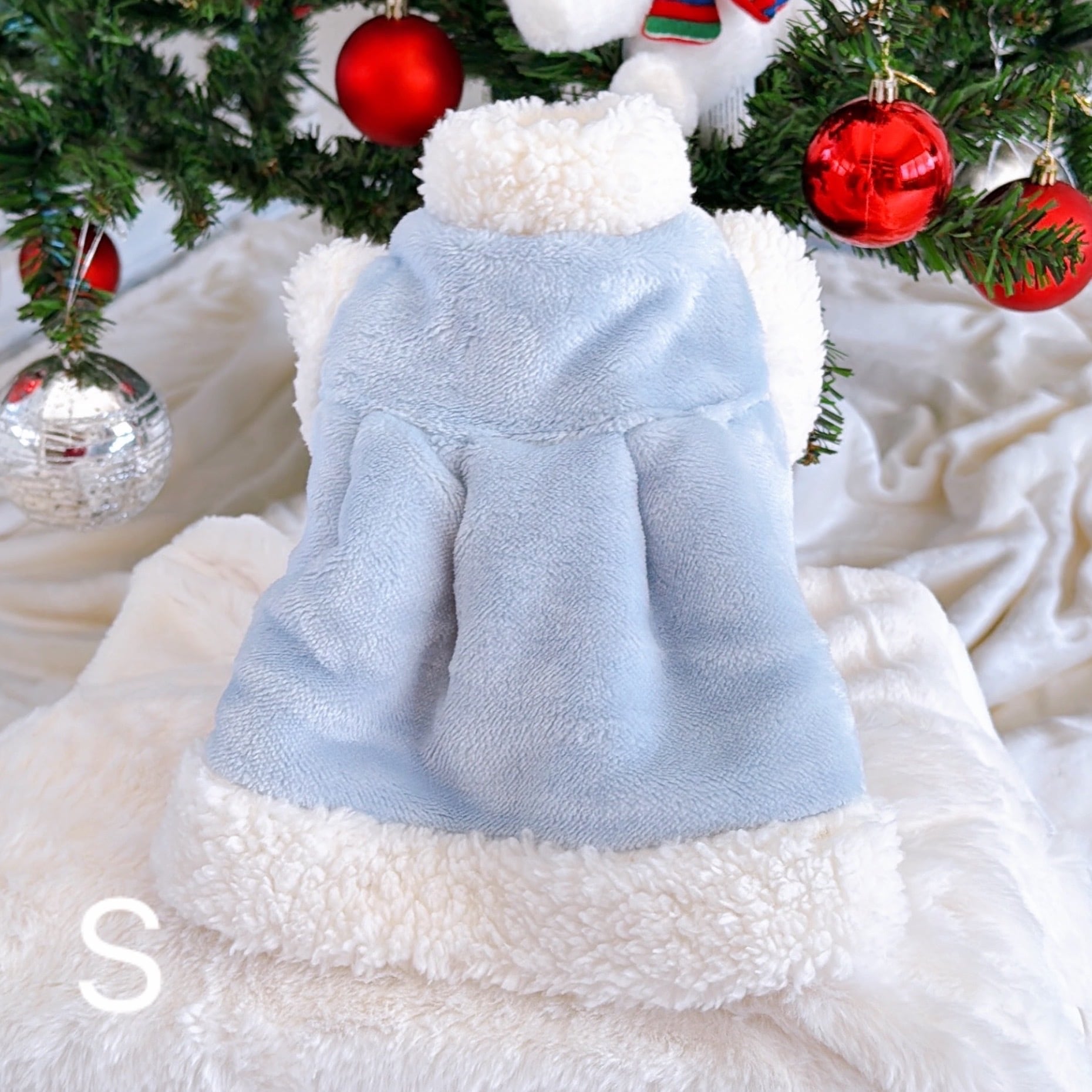 冬の妖精シリーズ:ワンピース(S)シンデレラブルー