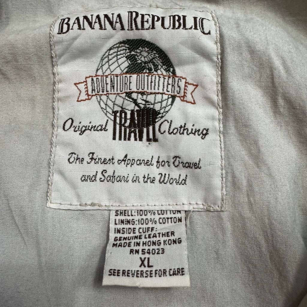 90s BANANA REPUBLIC バナナリパブリック 初期タグ マウンテンパーカー