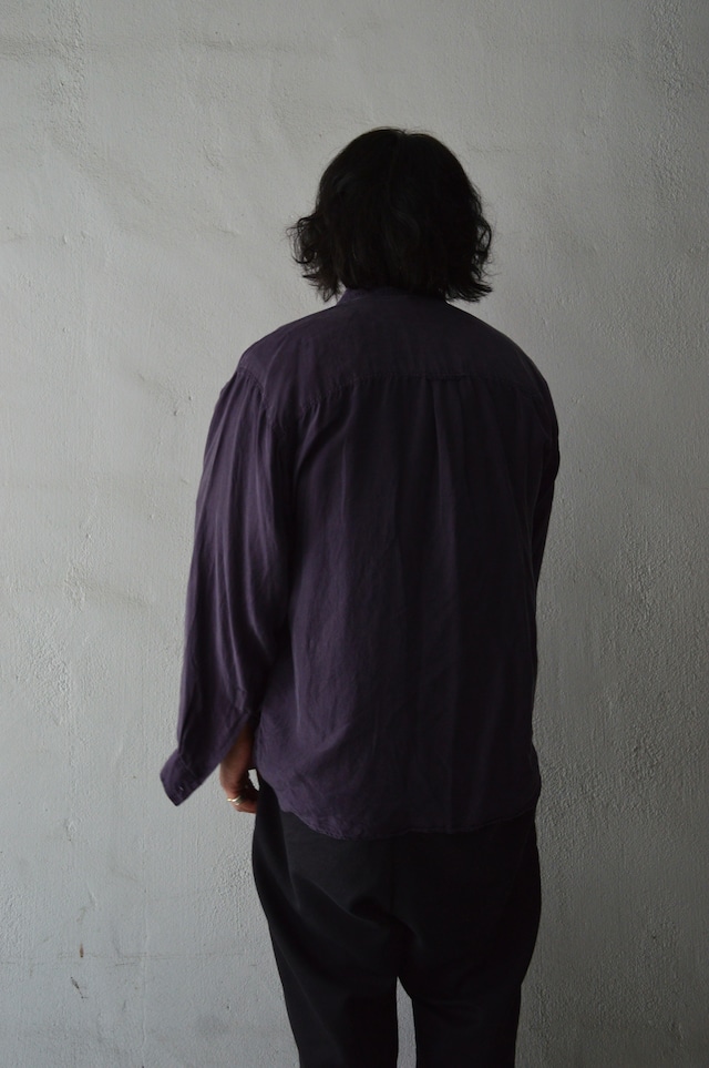 JAN PAULSEN 90's From Italy Old Silk Shirt ジャンポールセン ユーロ古着 オールドシルクシャツ
