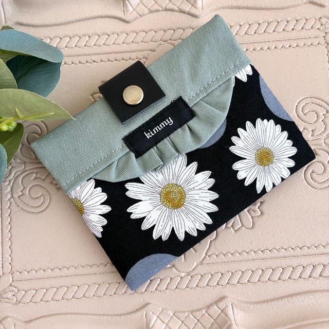 カードケース・マーガレットブラック