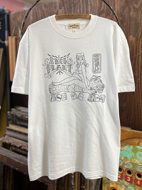 ”YUSHI DESIGN” SNOW PLANT TEE