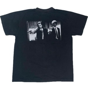 11808 パルプフィクション 映画 ユマ・サーマンプリントTシャツ 両面 L