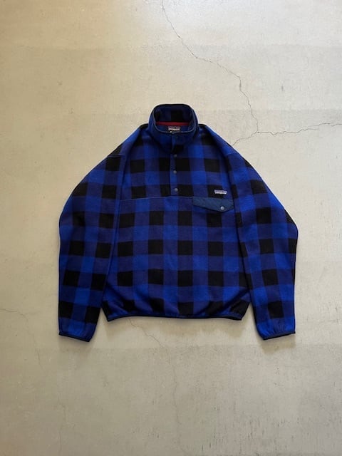 S：00s patagonia rhythm パタゴニア リズム 半袖 ジップアップシャツ