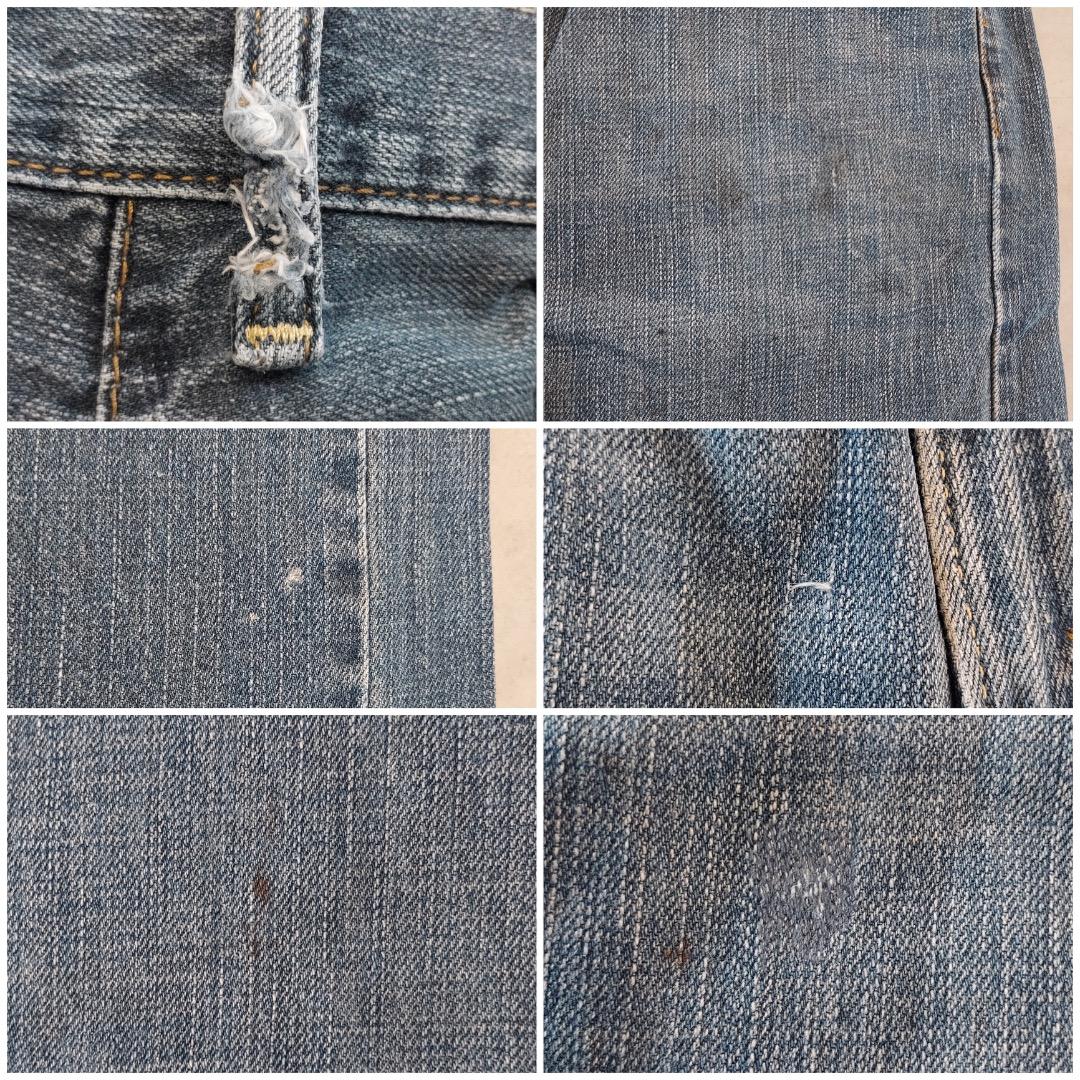リーバイス569 Levis W36 ワイド バギー 青 古着 ヒゲ 22146 楽天市場 