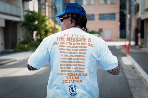 MCTYSON THE MESSAGE 5 TOUR T-SHIRTS【COLOR:White】の商品画像5