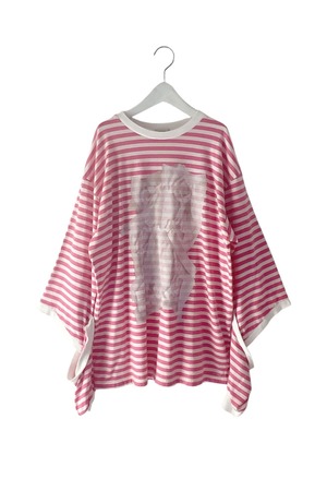 DEFORMED RIBS L/S TEE / LL