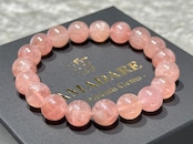 No.1966 ディープローズクォーツブレスレット