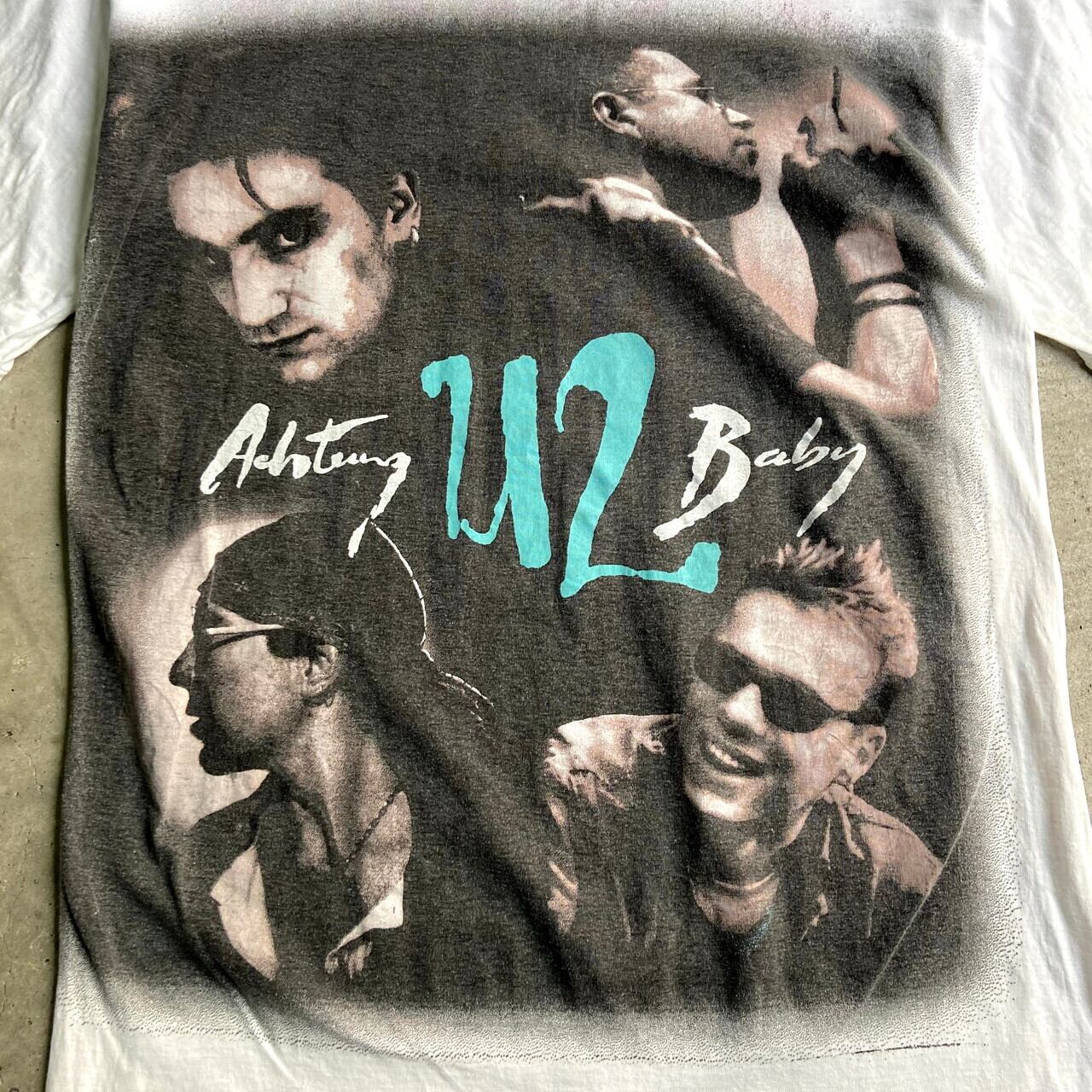 ヴィンテージ90s U2 アクトンベイビーツアー　両面プリント　ブート　Tシャツ