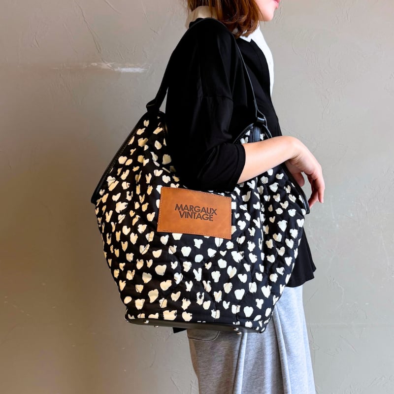 【 MARGAUX VINTAGE 】ハートパディングバッグ