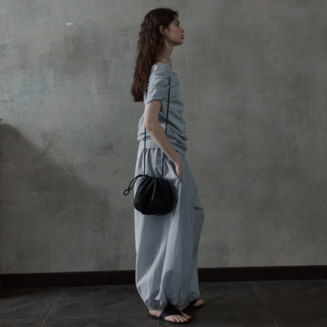 Nuage Drawstring Bag F0517