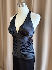 MADE IN U.S.A. mermaid maxi dress-4870-8