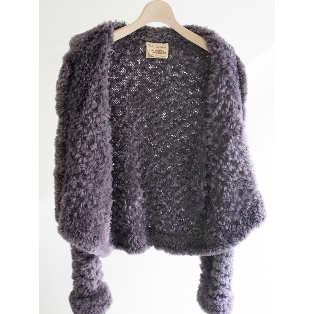 Paula Lishman】Handmade in Canada Knitted Beaver Fur Jacket Paula Lishman】Handmade in Canada Knitted Beaver Fur Jacket