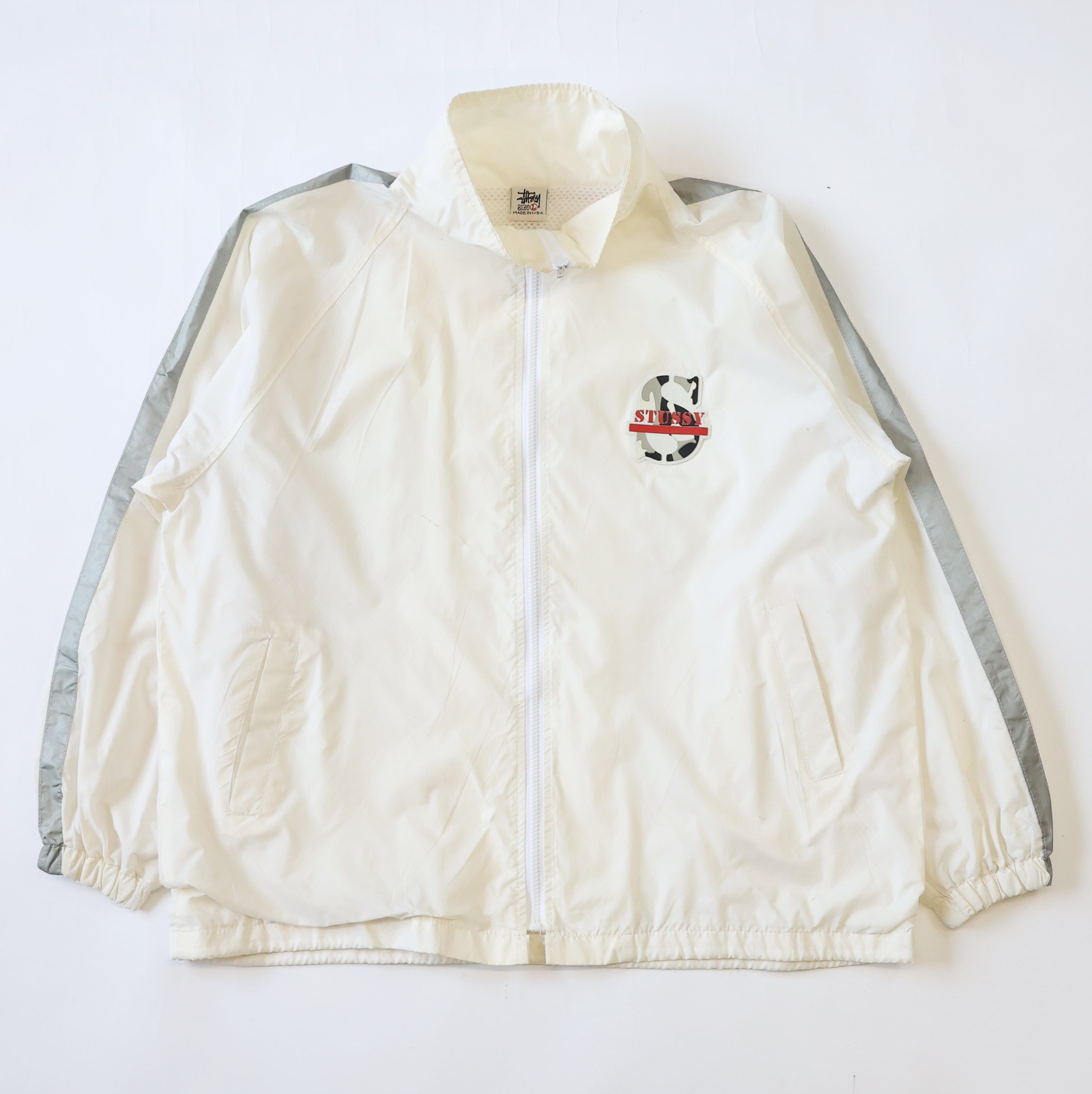 90S STUSSY S CAMOUFLAGE NYLON JACKET