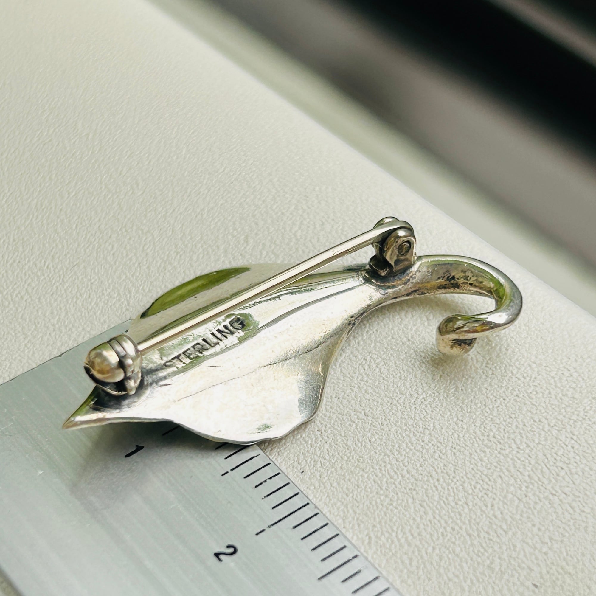 シルバー925 ミニLEAFブローチ | Milo Antiques & Vintage