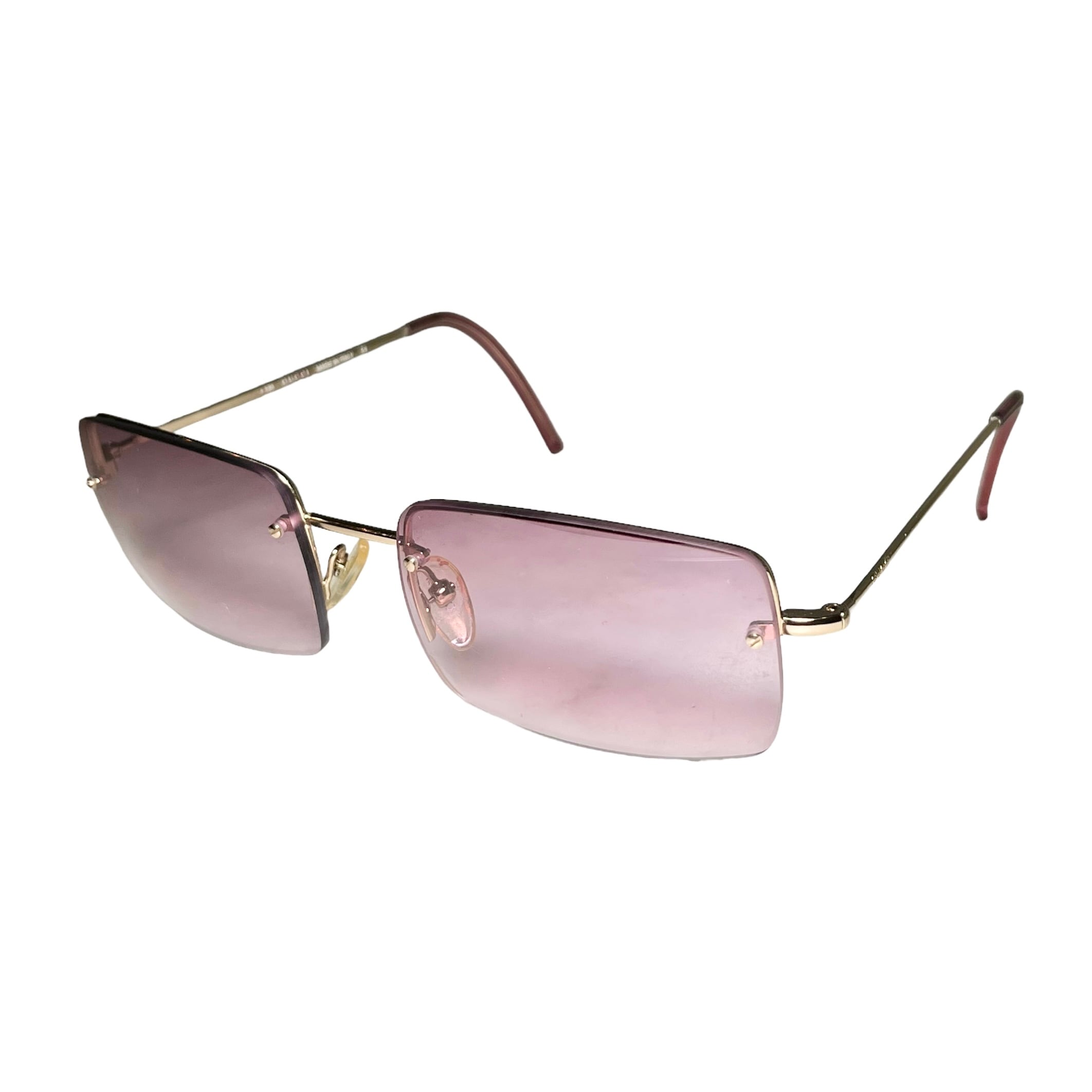 GUCCI half lim glasses 