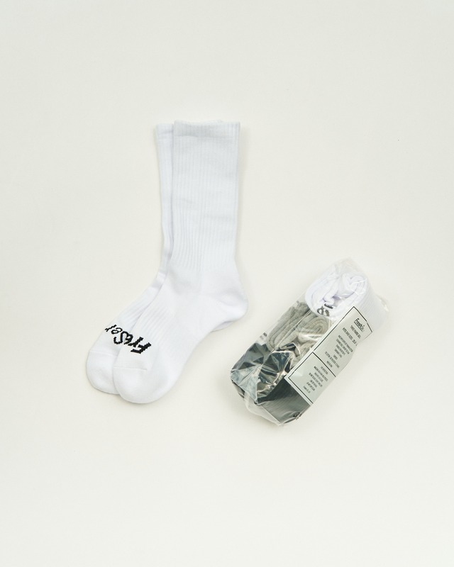 《新色追加》【FreshService(フレッシュサービス)】SIGNATURE 3-PACK SOCKS (FSP241-90003B)