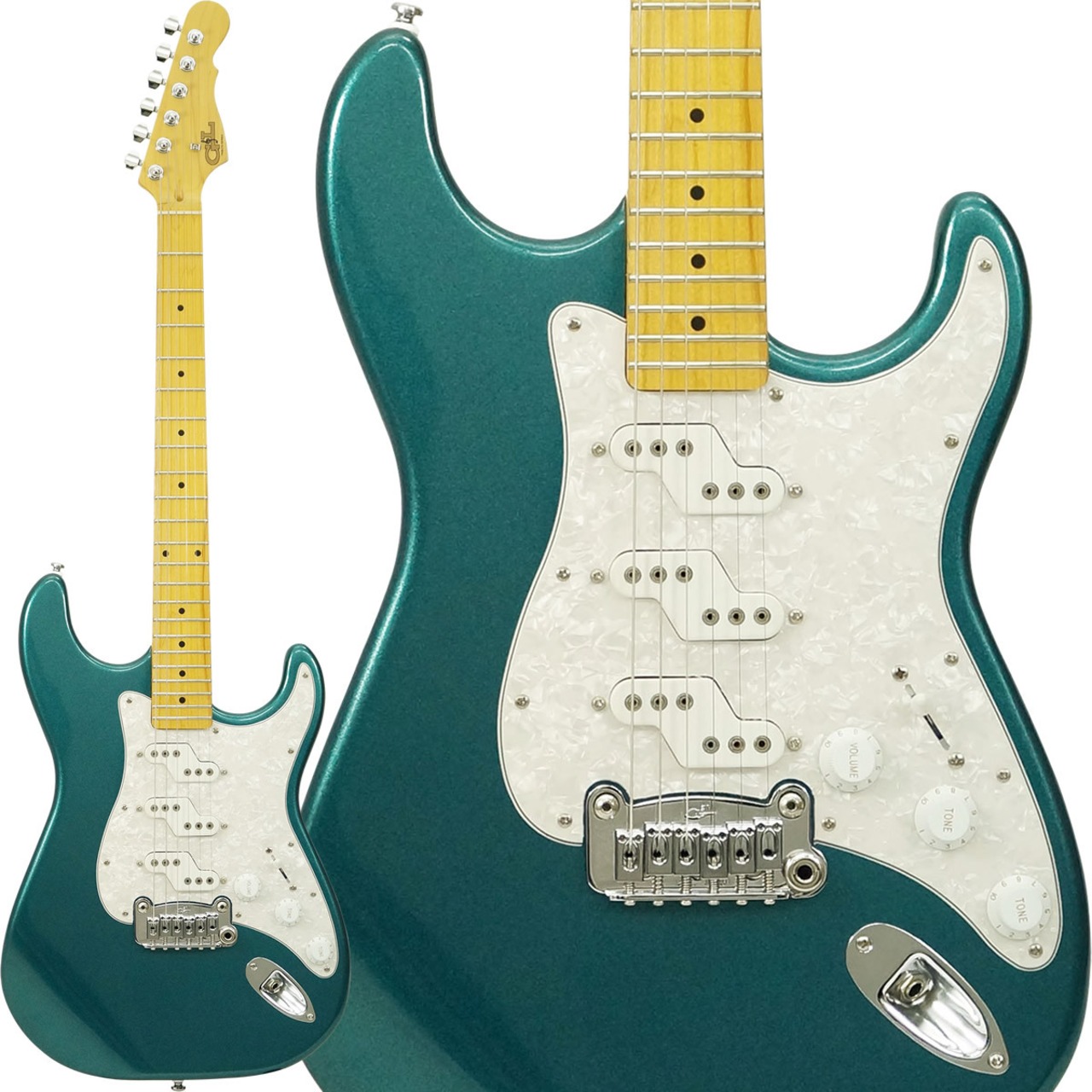 G&L Tribute Series COMANCHE (Emerald Blue Metallic/Maple) [アウトレットSALE特価]