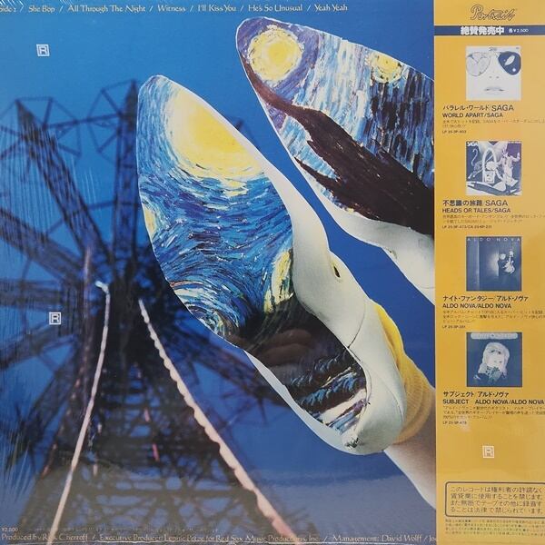 Cyndi Lauper / She's So Unusual N.Y.ダンステリア [25 3P-486] - 画像2