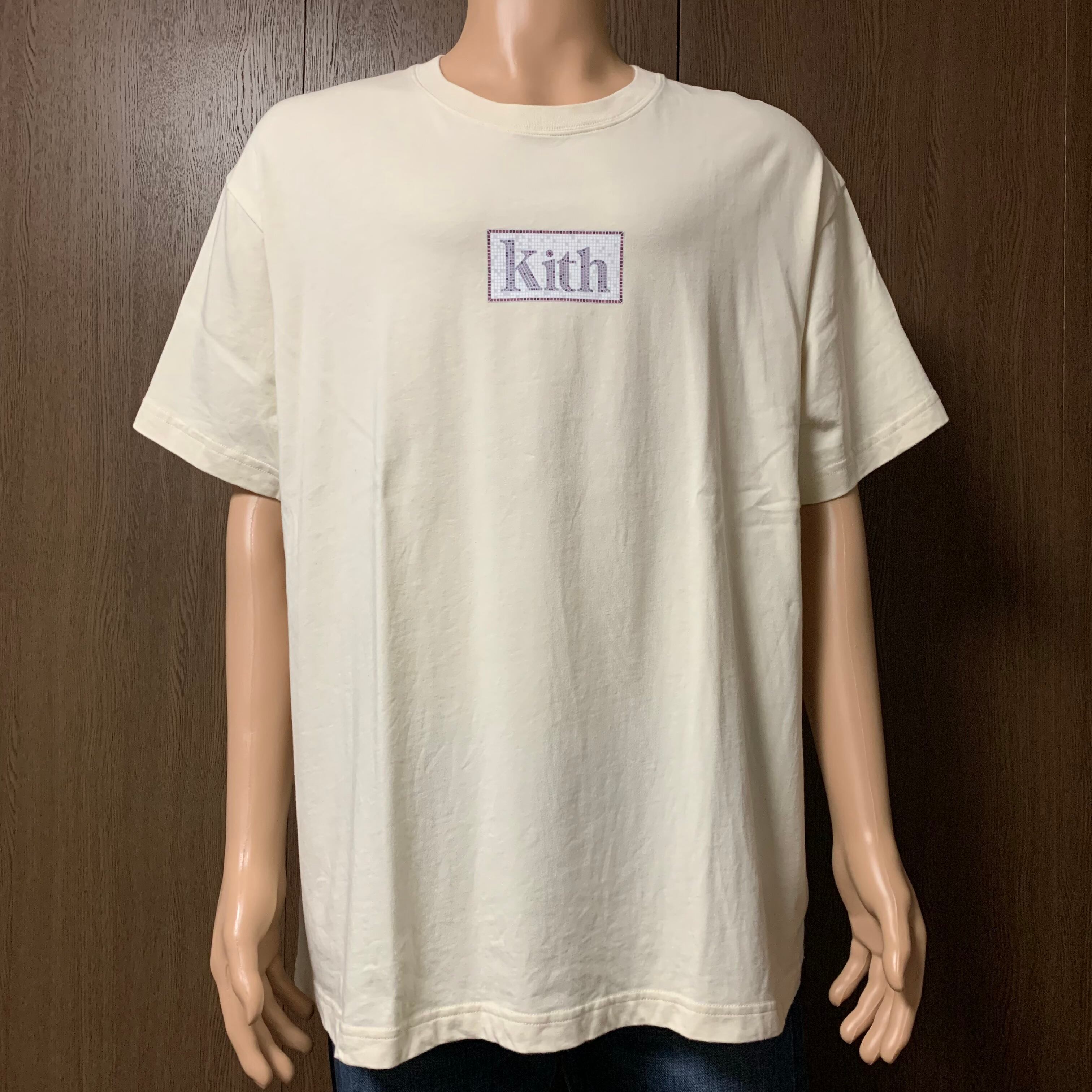 20SS KITH Mosaic Box Logo Tee 白 XL