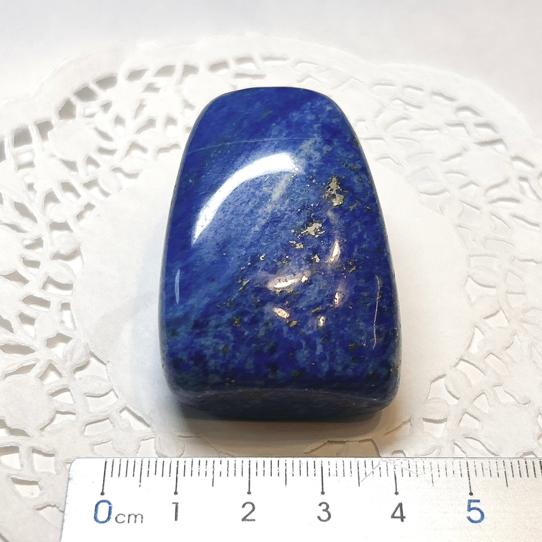 18050】 ラピスラズリ ペブル タンブル 磨き石 握り石 天然石