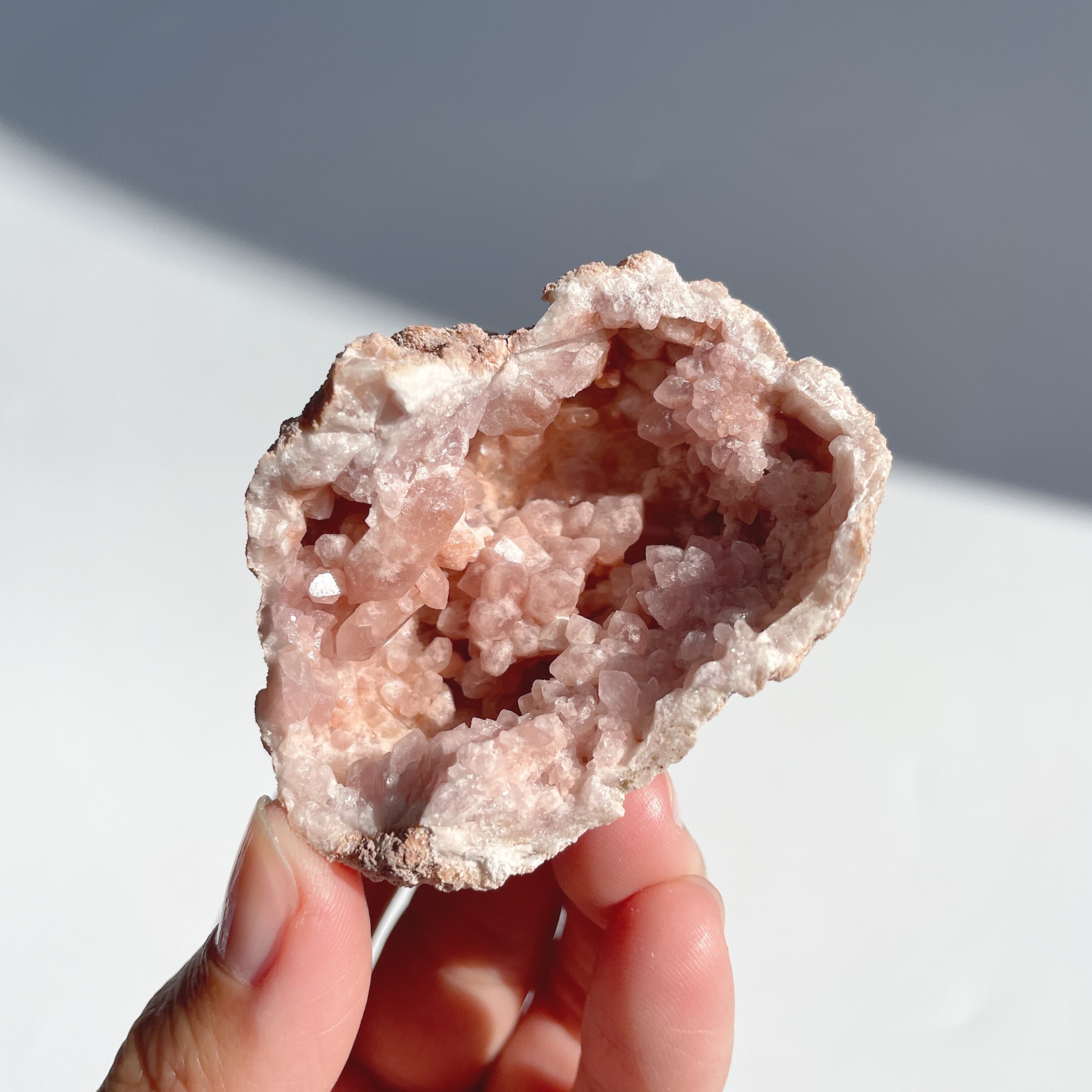 ピンクアメジスト原石／ジオード 11◇ Pink Amethyst Geode◇天然石