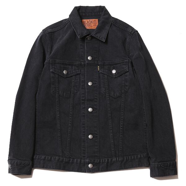 SWINGER DENIM JACKET (FADE BLACK) / RUDE GALLERY ...