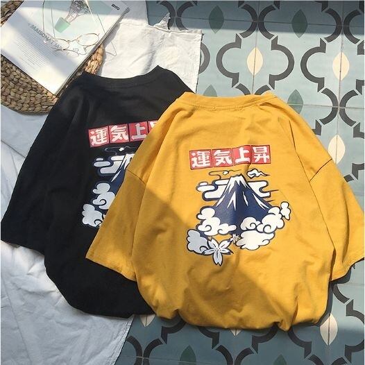 全4色 Tシャツ 和風 プリント 日本 カジュアル メンズ カットソー