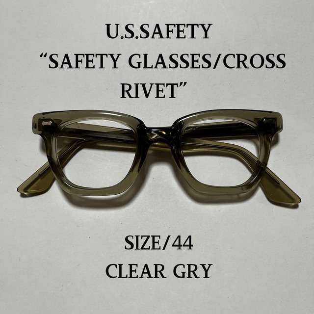 U.S.SAFETY PI SAFETY 44 クロスリベット サングラス 眼鏡 | UC TRADING