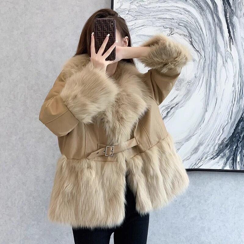 【美品】EMBA 毛皮コート ラクーン アライグマ ポンチョ リアルファー11号 美品】EMBA 毛皮コート ラクーン アライグマ ポンチョ リアルファー11