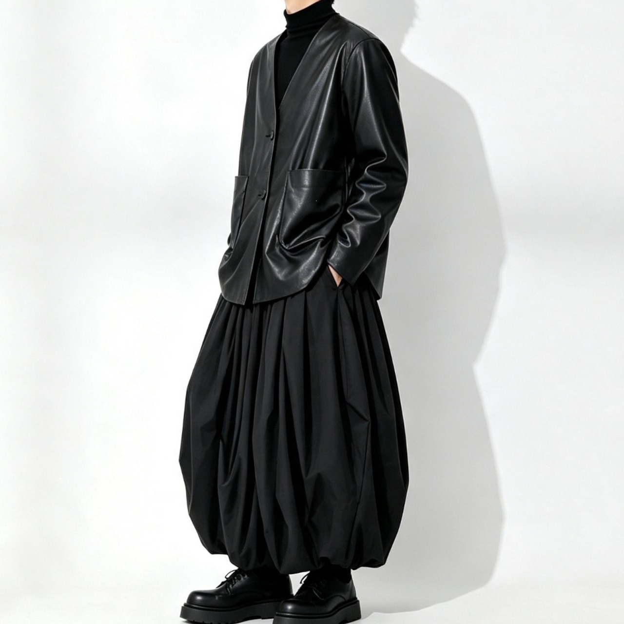 V Neck Pocket Jacket　B2578・画像10