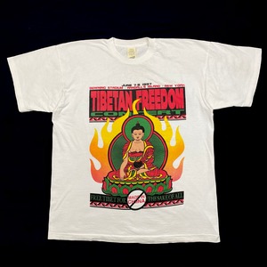 [USED]  TIBETAN FREEDOM CONCERT T-SHIRT 1997