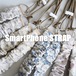 春色 小花柄 コットン スマホショルダー ストラップ ネックストラップ 肩掛け 首掛け ギャザー 斜め掛け パラコード紐