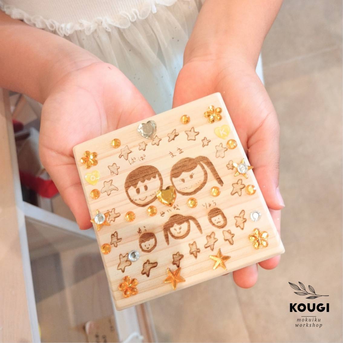 似顔絵パネル】父の日・母の日・敬老の日に♡文字入れも可 | KOUGI〈お