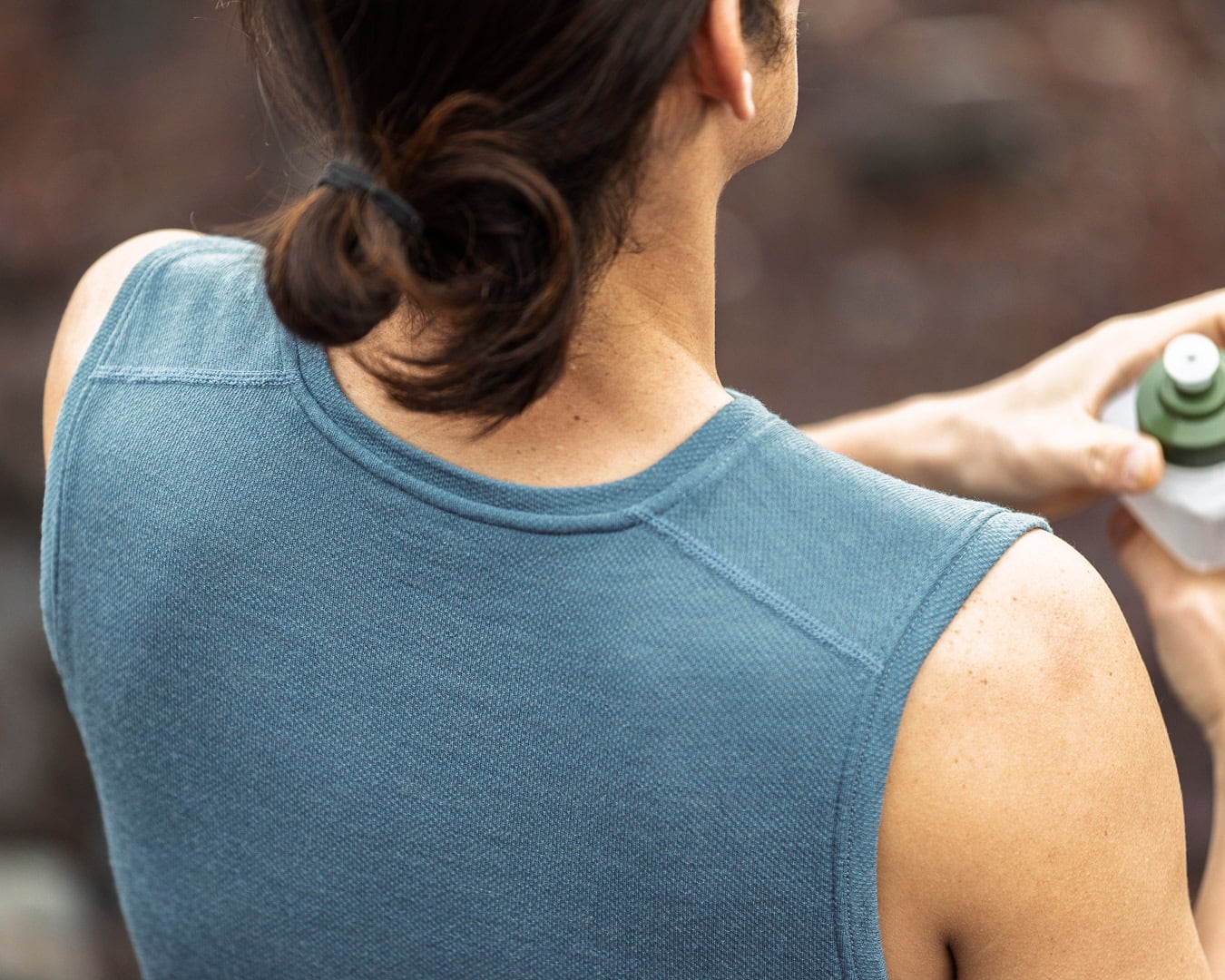 山と道 / DF MESH MERINO SLEEVELESS（MEN） | st. valley house